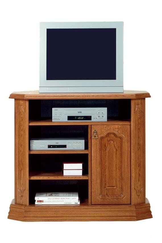 Pyka Rustikálny TV stolík Kinga A - drevo D3